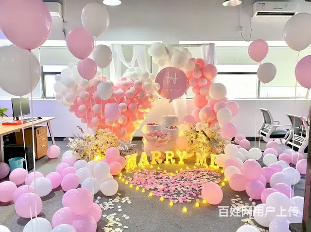 厦门婚庆气球布置，婚房装饰婚礼布置、求婚表白布置 - 图片 1