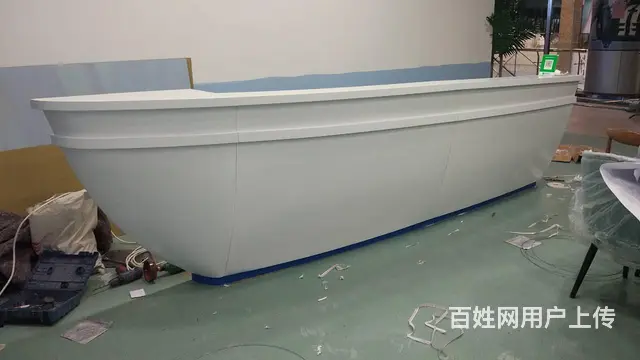 淄博吧台前台定制、异形展台定制、展厅展架展板制作 - 图片 4