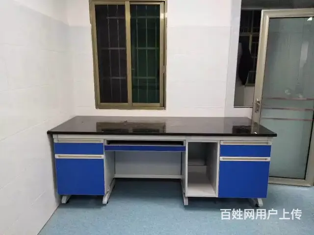 钢木实验台实验室边台边柜试验台工作台实验室操作台实 - 图片 4