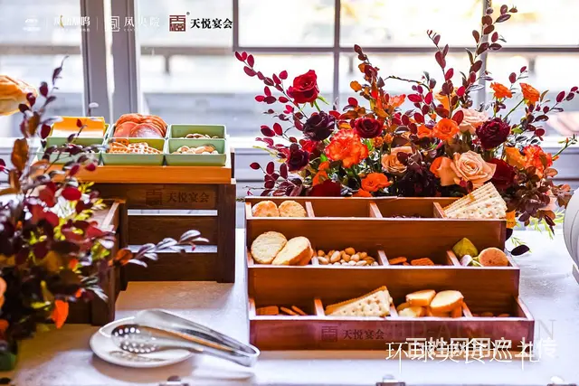 楼盘发布会酒会，活动用餐，冷餐到会，茶歇外卖，茶歇 - 图片 1