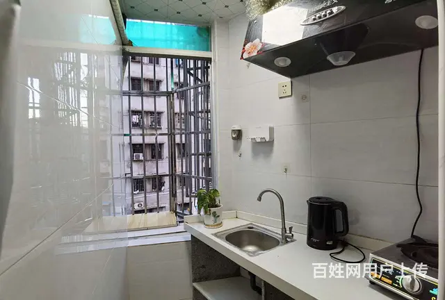 拱北关口岭景小区精装公寓出租，楼梯3楼，租价1350。近关口 - 图片 4