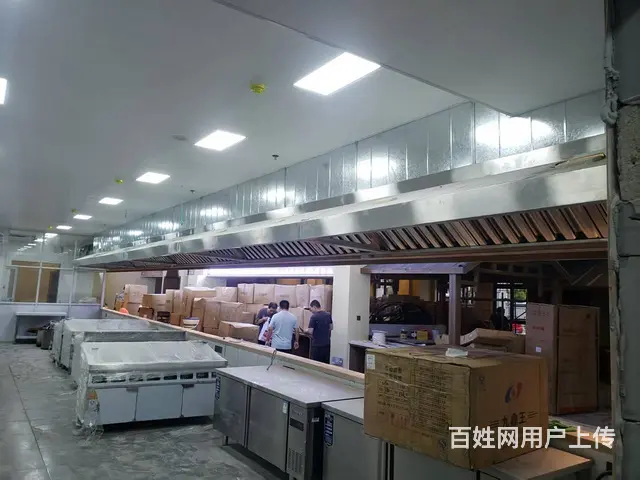饭店酒店厨房烟道管道，净化。厨自灭 - 图片 1