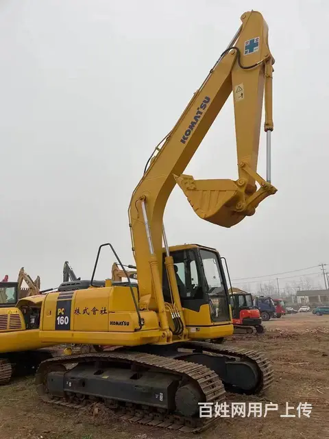 急售自用二手挖掘机小松160手续齐全有质保包送 - 图片 5