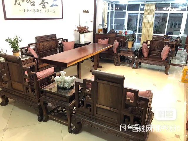 正宗老挝大红酸枝（粗壮原木）） - 图片 1