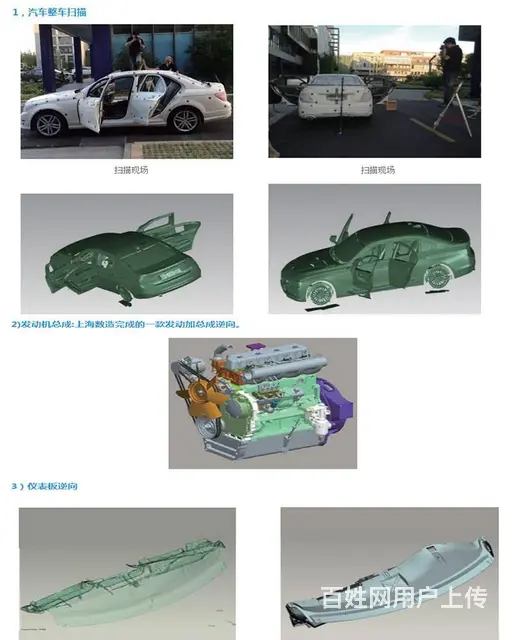 逆向造型三维扫描建模 高精度蓝光扫描仪 - 图片 4