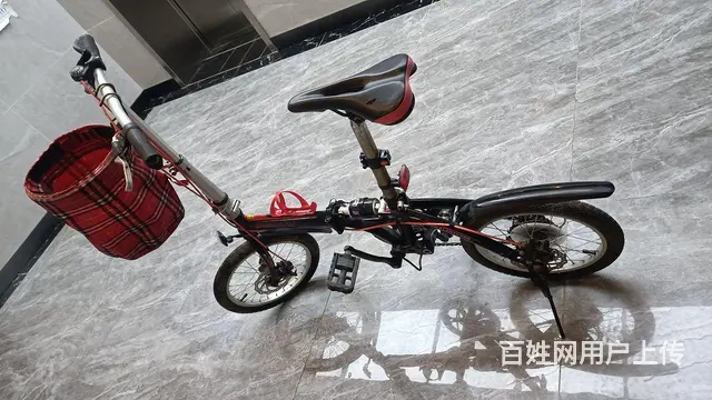 九成新20折叠变速自行车。 - 图片 4