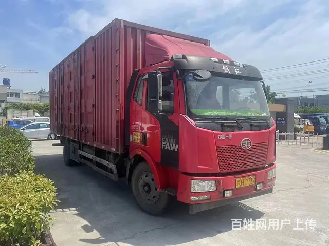 解放 厢式货车 国4 7.8米厢式 - 图片 1