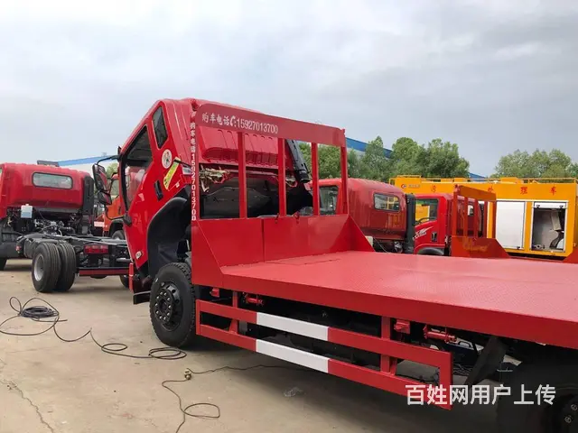 东风小华神12吨挖机平板拖车5米6板长可分期按揭 - 图片 12