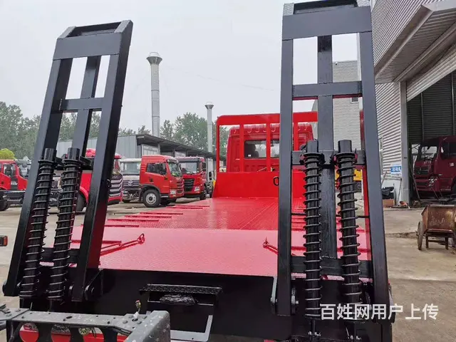 东风D17单桥平板车 运输15吨挖机拖板车 直销价 - 图片 6