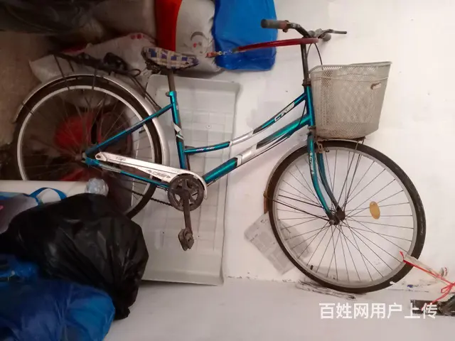 出售26自用自行车，前后里外车胎新换的 - 图片 1