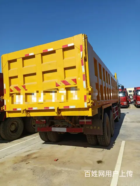 国五江淮前四后八自卸车8米货箱375马力 - 图片 2