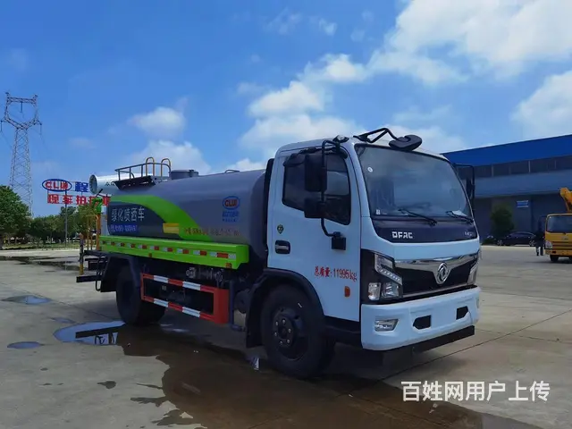东风福瑞卡9.2方洒水车  园林灌溉工地降尘洒水车  10m - 图片 1