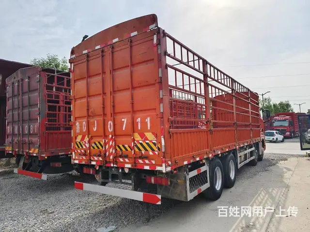 出售二手重汽汕德卡G7 9.6米高栏/栏板 国5 - 图片 6