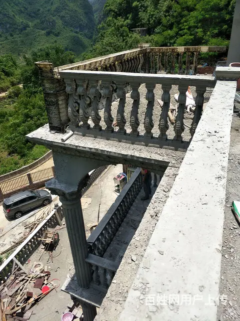 专业现浇水泥拦杆，罗马柱，外墙仿石漆等室内室外装修 - 图片 3