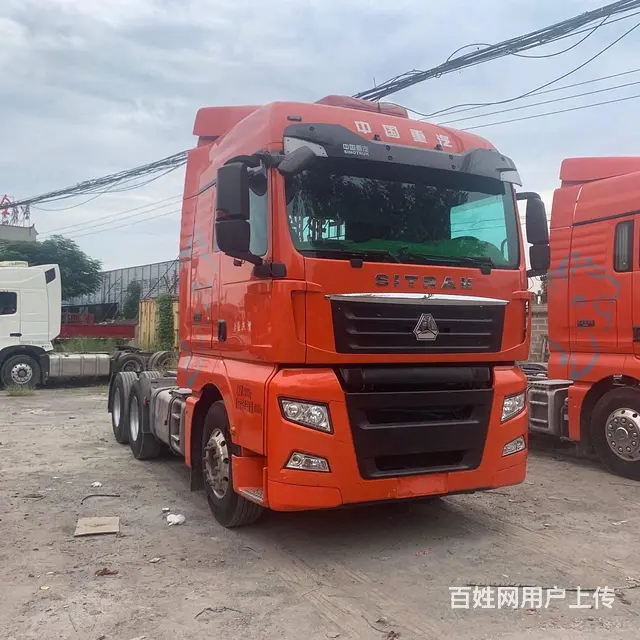 出售二手汕德卡牵引车头国五自动档液缓可提档 - 图片 2