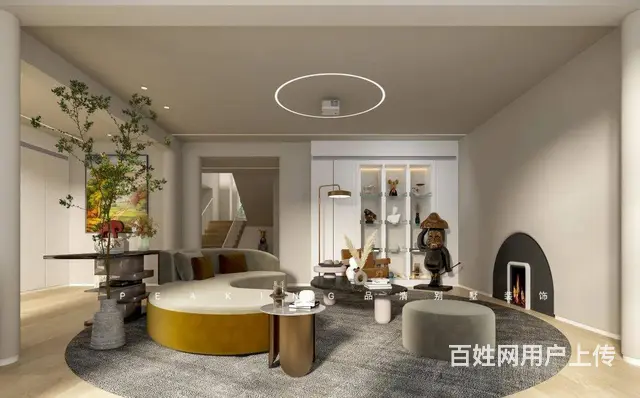 别墅装修 | 429㎡现代简约--归家的理想 - 图片 1