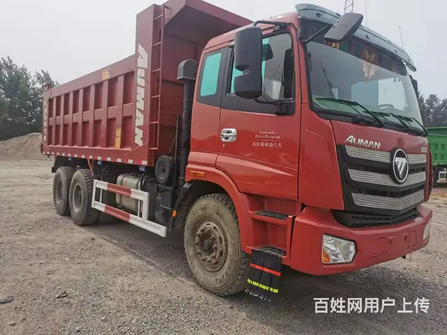 19年没有上户欧曼ETX后八轮自卸车，大箱5.8米 - 图片 1