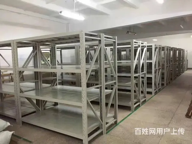 博古架仓储货架，超市货架，钢木结合货架，支持定制 - 图片 7
