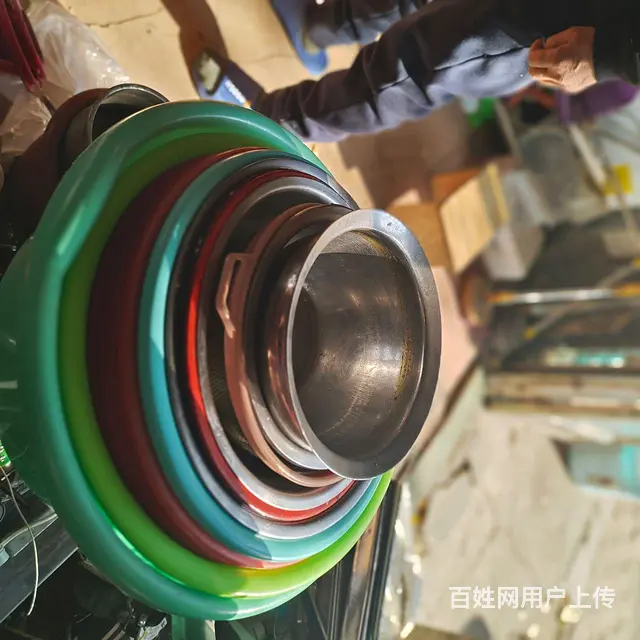 塑料盆  白钢盆出售 - 图片