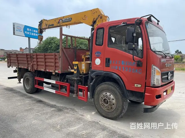 二手6吨随车吊便宜卖 18年个人包提档车况极品 - 图片 2