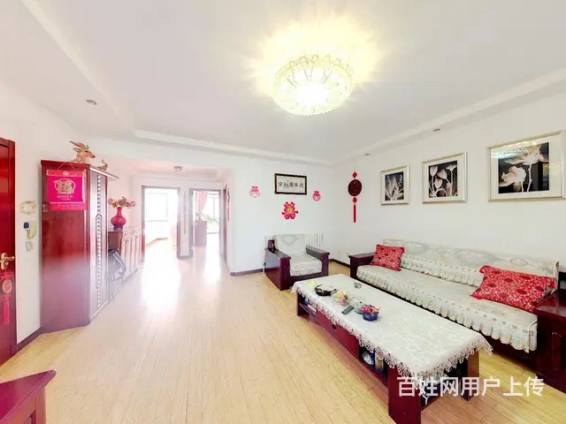 凤凰新区，带装修三居室，南北通透，小高层公摊小 - 图片 1
