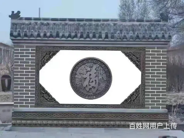 小青瓦青瓦灰瓦老式古建瓦片仿古屋顶装饰立瓦四合院瓦 - 图片 4