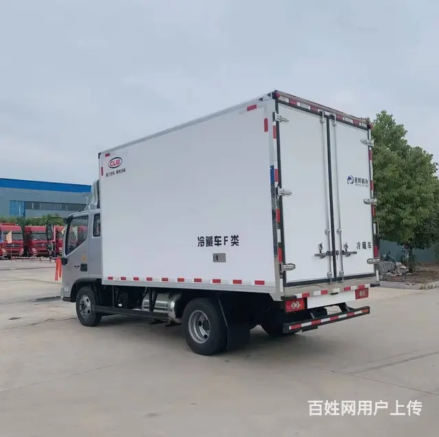 蓝牌4米2保温厢体肉钩猪肉冷藏车冷链车 新鲜肉 - 图片 6
