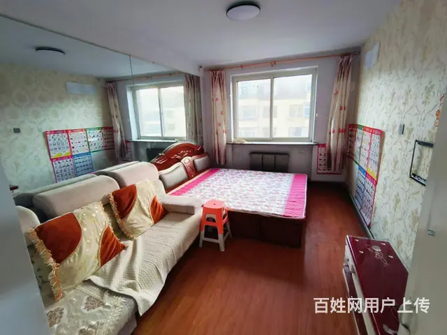 包取暖！万达附近凌河小区，6楼非顶楼，54平，两室一厅，中等 - 图片 1