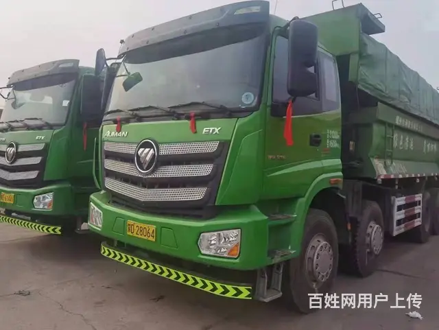 有两台，汽贸扣回欧曼小前四后八出售。18年的车 - 图片 5