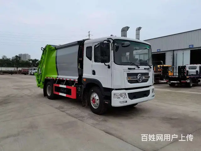 国六12方14方 物业小区压缩垃圾车 全国送车包上户 - 图片 1