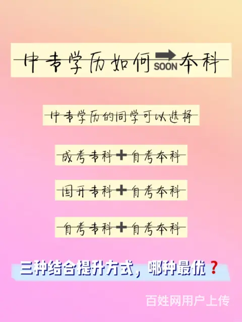 常州学历提升：初高中专生提升学历强烈推荐专本套读 - 图片 1