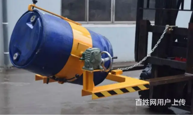 电动油桶搬运车油桶堆高车鹰嘴夹具包桶夹油桶吊具吊夹 - 图片 9