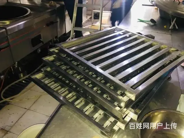 昆山周市酒店餐厅单位食堂油烟机清洗，油烟管道清洗 - 图片 3