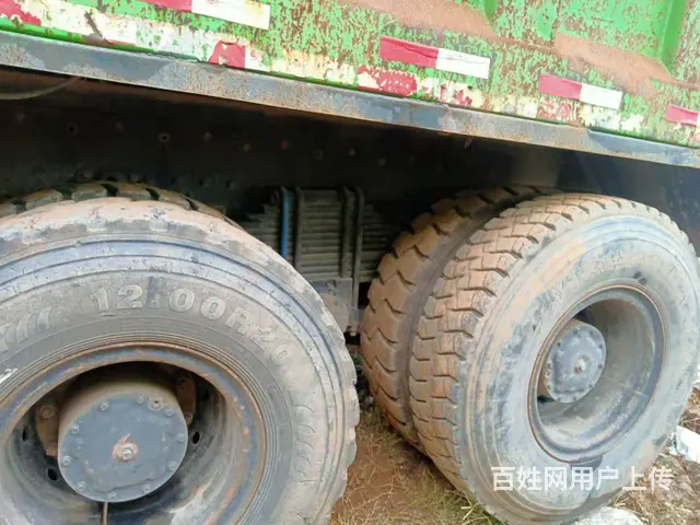 精品二手国五红岩杰狮后八轮自卸390马力6米大箱 - 图片 10