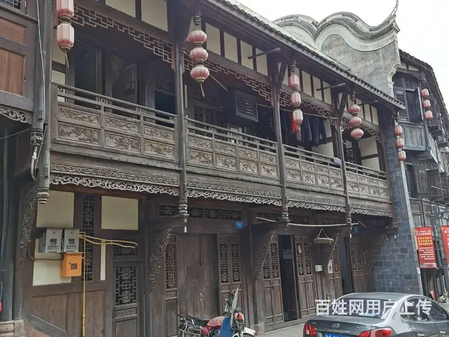 甘肃兰州中式门实木花格窗实木雕花门 - 图片 10