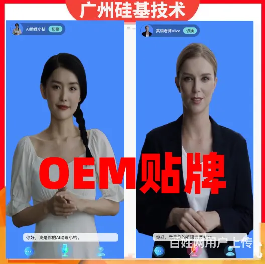 数字人人机对话交流AI数字人交互系统AI公司客服 - 图片 1