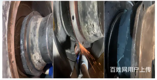 辊压机轴承位磨损可实现在线修复 - 图片
