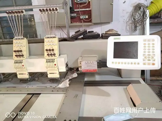 出售盛名6针20头330间距高速绣花机1台 - 图片 2