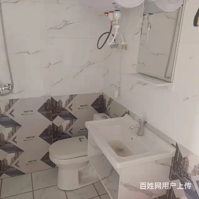 六中北侧金域兰一室公寓精装双床洗衣机热水器包取暖包物业包网季 - 图片 5