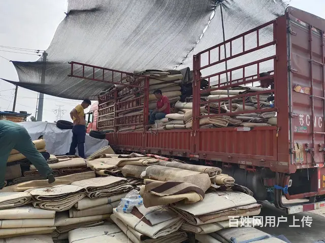 旧地毯出售，二手地毯出售，工程地面保护废旧地毯 - 图片 9