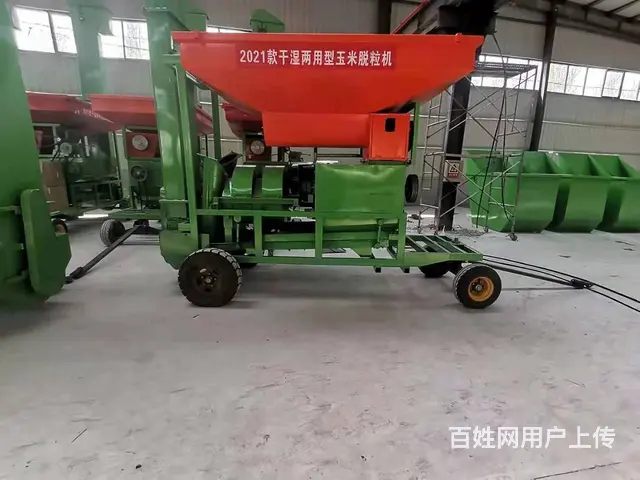 大力机械干鲜玉米剥皮脱粒机 配置柴油机或者电机动力 - 图片 4