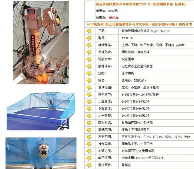 武汉乒乓球台,武汉发球机,红双喜双鱼2013新年特 - 图片 2
