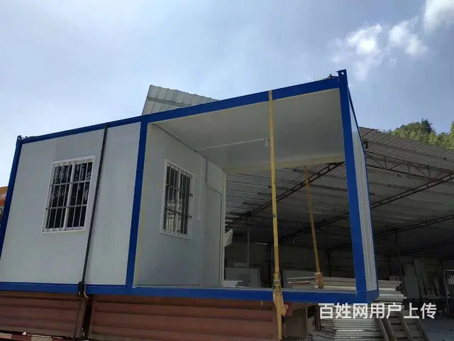 工地住人集装箱房，固定式打包箱办公房户外设备租赁 - 图片 3