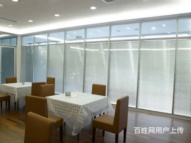 办公室中空玻璃百叶隔断厂家直销 - 图片 9