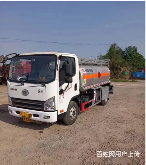 二手解放5吨油罐车加油车2021年上牌特价处理 - 图片 2