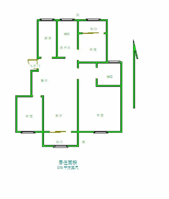附近小区电梯新房，小区环境好，闹中取净72万 - 图片 10