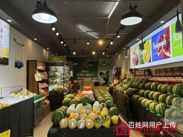 （四川铺鑫网）巴州区回风第七小学旁70平水果店转让 - 图片 4