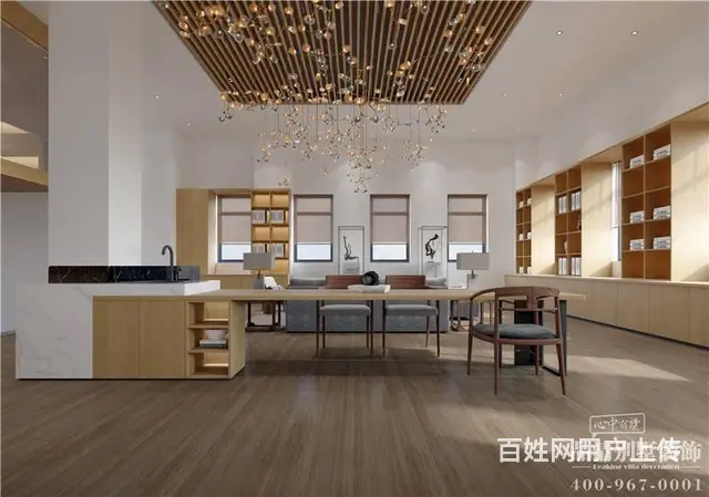 禅意中式风格900平米常州别墅装修案例 - 图片 2