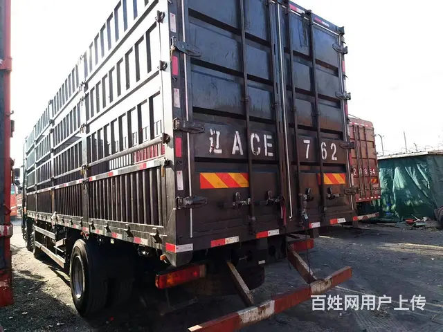 出售二手9.6米高栏解放JH6前四后四自动挡国六 - 图片 5