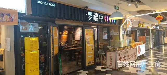 7734（七P）个人城西区力盟百家姓美食城一楼商铺转让 - 图片 1